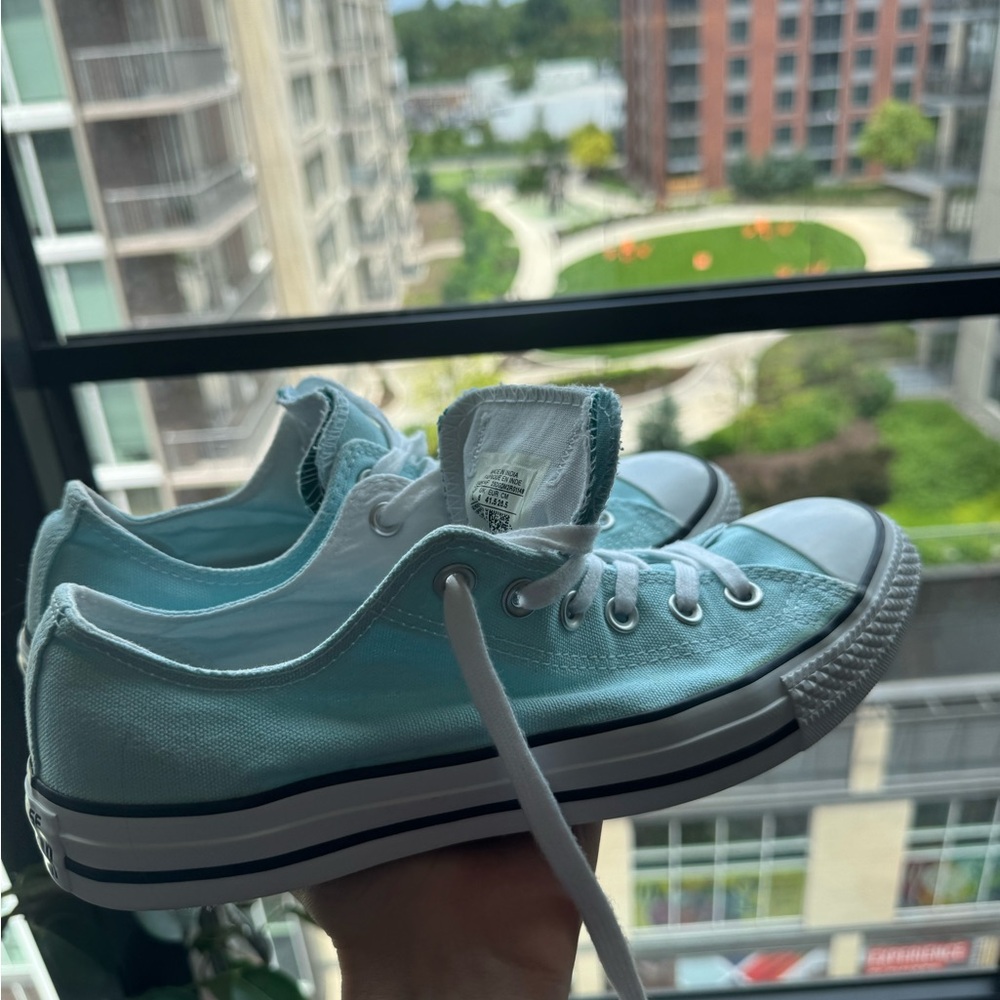 New Converse Blue & White Chuck Taylor Sneakers